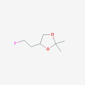 4-(2-Iodoethyl)-2,2-dimethyl-1,3-dioxolane图片