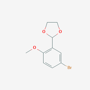 2-(5-Bromo-2-methoxyphenyl)-1,3-dioxolane图片