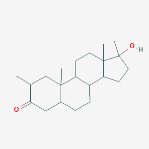 2α,17α-Dimethyl-17β-hydroxy-5α-androstan-3-one(1,0mg/ml in Acetonitrile)图片