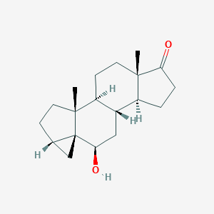 6β-Hydroxy-3α,5α-cycloandrostan-17-one图片