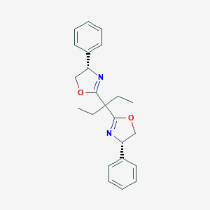 (4S,4'S)-(-)-2,2'-(3-亚戊基)双(4-苯基恶唑啉)图片