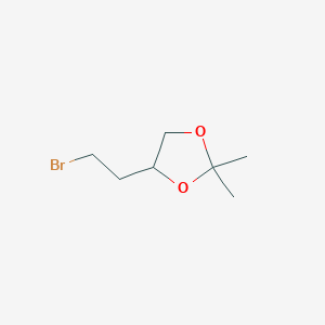 4-(2-bromoethyl)-2,2-dimethyl-1,3-dioxolane图片