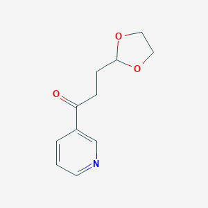 2-[3-Oxo-3-(3-pyridyl)propyl]-1,3-dioxolane图片
