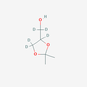 (R,S)-2,2-Dimethyl-1,3-dioxolane-4-methanol-d5图片