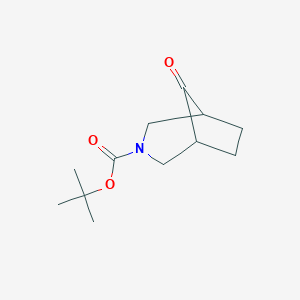 tert-butyl8-oxo-3-azabicyclo[3,2,1]octane-3-carboxylate图片