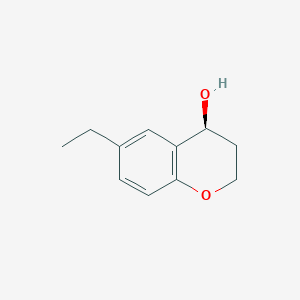 (4S)-6-ethyl-3,4-dihydro-2H-1-benzopyran-4-ol图片