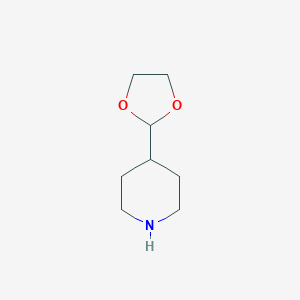 4-(1,3-dioxolan-2-yl)piperidine图片