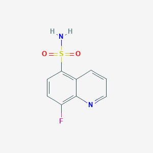 8-Fluoroquinoline-5-sulfonamide图片
