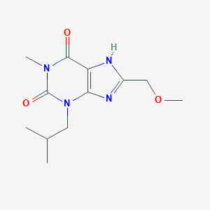 3-Isobutyl-8-(methoxymethyl)-1-methyl-1H-purine-2,6(3H,7H)-dione图片