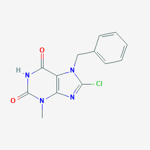 7-benzyl-8-chloro-3-methyl-2,3,6,7-tetrahydro-1H-purine-2,6-dione图片
