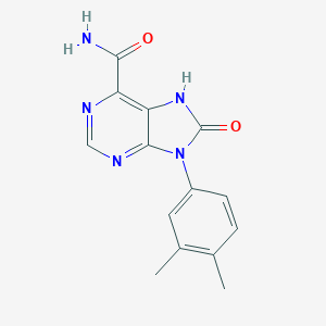 9-(3,4-Dimethylphenyl)-8,9-dihydro-8-oxo-7H-purine-6-carboxamide图片