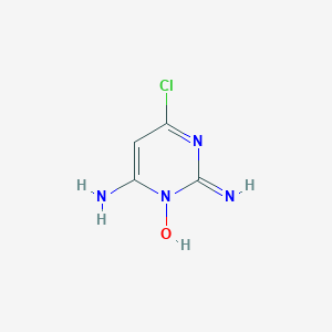 6-Chloro-pyrimidine-2,4-diamine 3-Oxide图片