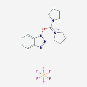 (苯并三唑-1-基)-N,N,N',N'-二吡咯基脲六氟磷酸酯图片
