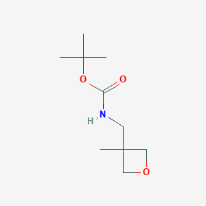N-Boc-3-(氨甲基)-3-甲基氧杂环丁烷图片