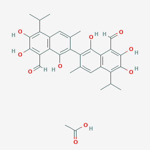 (R)-(-)-Gossypol acetic acid图片