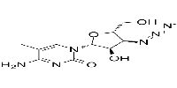3'-Azido-3'-deoxy-5-methylcytidine图片