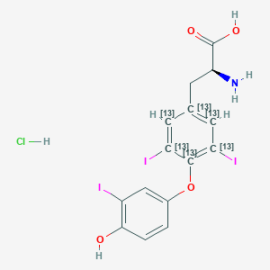 3,3',5-Triiodothyronine-(tyrosine phenyl-13C6)HydrochlorideͼƬ