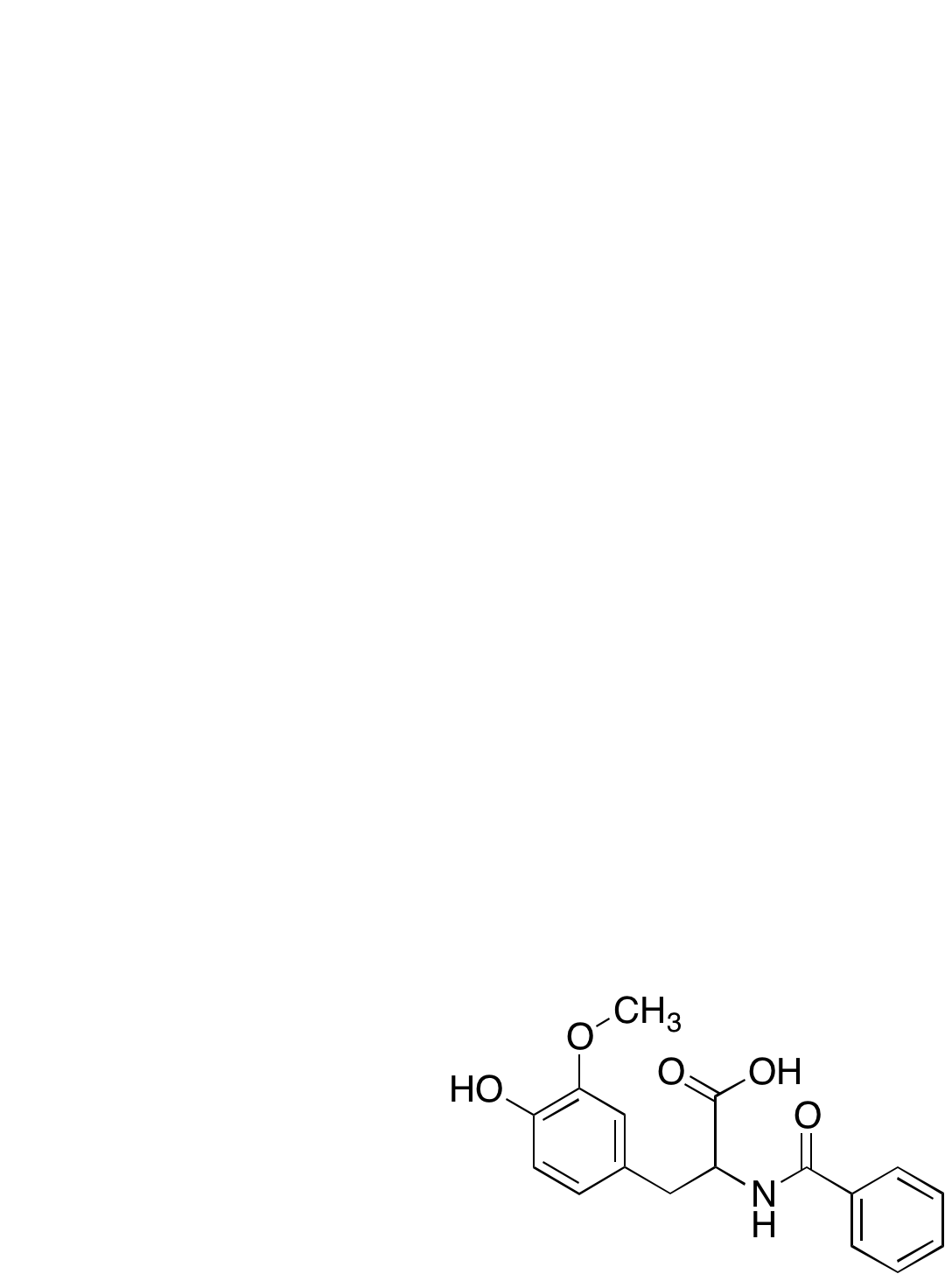 N-Benzoyl-3-methoxytyrosine图片