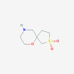 6-oxa-2$l^{6}-thia-9-azaspiro[4,5]decane-2,2-dione图片