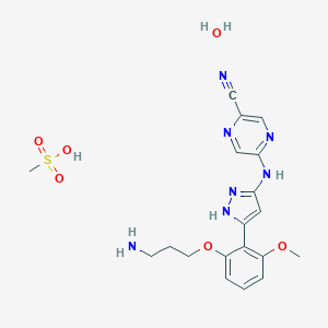 Prexasertib Mesylate Hydrate图片