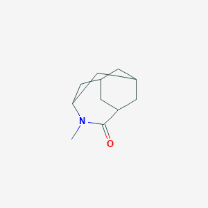 4-Methyl-4-azatricyclo[4,3,1,1~3,8~]undecan-5-one图片