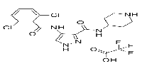 AT7519 trifluoroacetate图片
