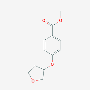 methyl 4-(oxolan-3-yloxy)benzoate图片