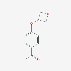 1-[4-(Oxetan-3-yloxy)-phenyl]-ethanone图片