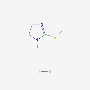 2-Methylthio-2-imidazoline,Hydroiodide图片