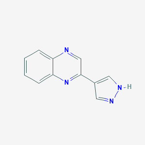 2-(1H-Pyrazol-4-yl)quinoxaline图片