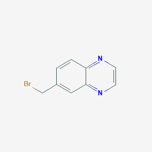 6-(Bromomethyl)quinoxaline图片