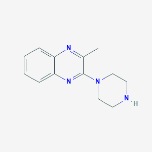 2-methyl-3-(piperazin-1-yl)quinoxaline图片