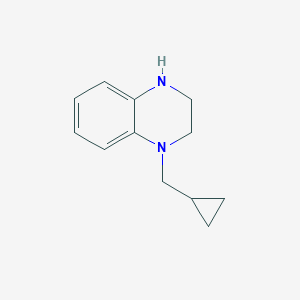 1-(cyclopropylmethyl)-1,2,3,4-tetrahydroquinoxaline图片