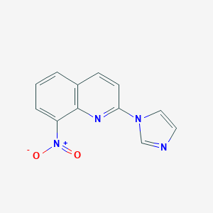 2-(1H-Imidazol-1-yl)-8-nitroquinoline图片
