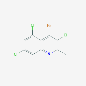4-Bromo-3,5,7-trichloro-2-methylquinoline图片