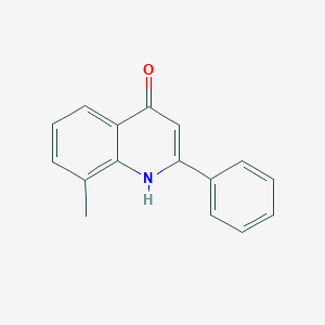 4-Hydroxy-8-methyl-2-phenylquinoline图片