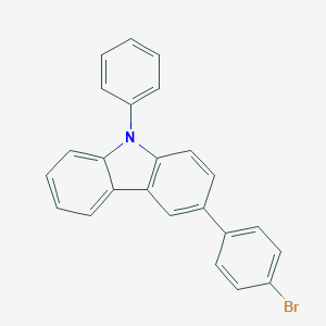 3-(4-溴苯基)-9-苯基咔唑图片