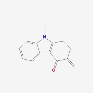 1,2,3,9-Tetrahydro-9-methyl-3-methylene-4H-carbazol-4-one图片