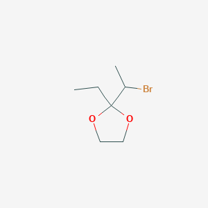 2-(1-Bromoethyl)-2-ethyl-1,3-dioxolane图片
