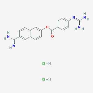 Nafamostat hydrochloride图片