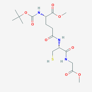 N-tert-Butyloxycarbonyl Glutathione Dimethyl Diester图片