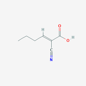 (2E)-2-cyanohex-2-enoic acid图片