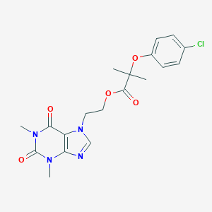 Etofylline clofibrate图片