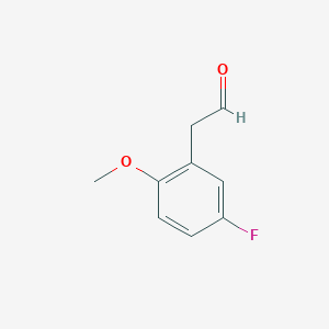 (3-Fluoro-6-methoxyphenyl)acetaldehyde图片
