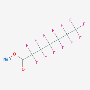 Sodium 2,2,3,3,4,4,5,5,6,6,7,7,7-tridecafluoroheptanoate图片