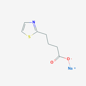sodium 4-(1,3-thiazol-2-yl)butanoate图片