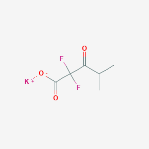 potassium 2,2-difluoro-4-methyl-3-oxopentanoate图片
