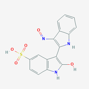 Indirubin-3'-monoxime-5-sulphonic acid图片