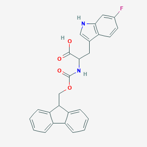 Fmoc-6-fluoro-DL-tryptophan图片