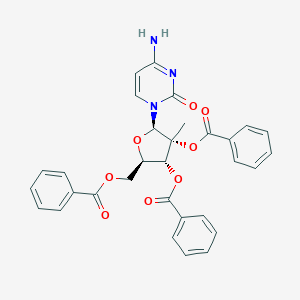 2'-C-Methyl-2',3',5'-tri-O-benzoylcytidine图片